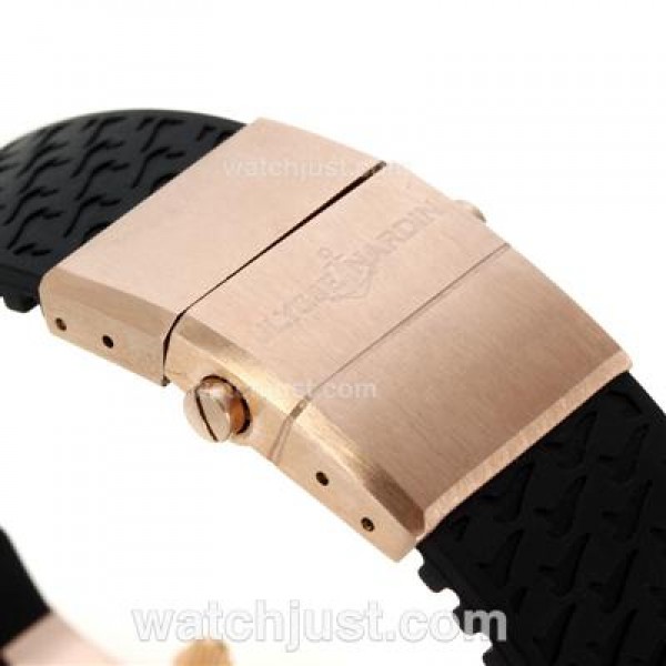 Ulysse Nardin Maxi Marine Working Chronograph Rose Gold Case with White Dial-18K Plated Gold Movement