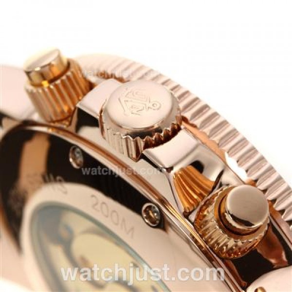 Ulysse Nardin Maxi Marine Working Chronograph Rose Gold Case with White Dial-18K Plated Gold Movement