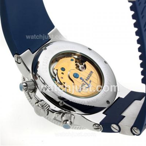 Ulysse Nardin Maxi Marine Automatic with Blue Dial-18K Plated Gold Movement