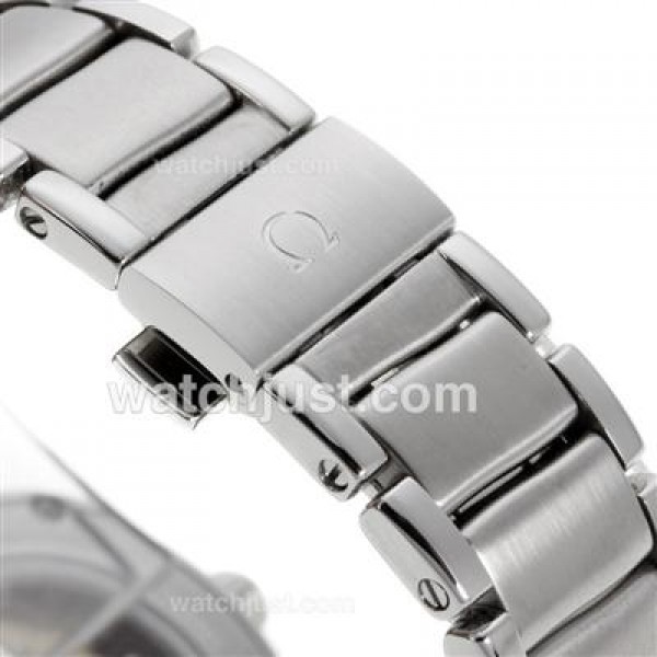High Quality Omega Ladymatic Replica Watches With White Dials For Women