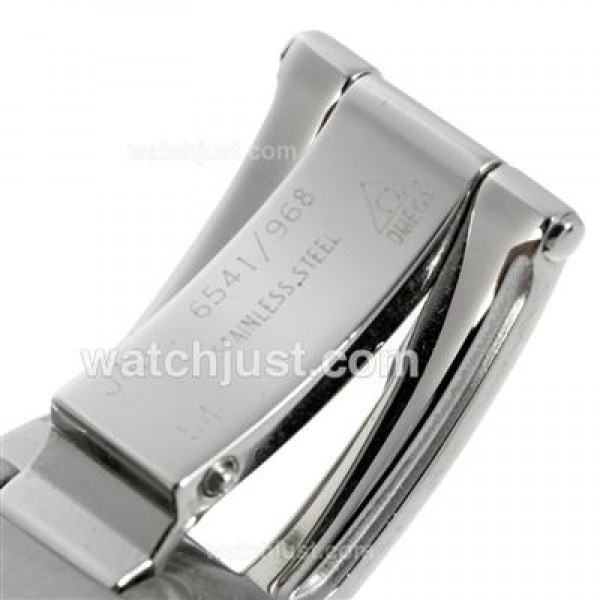 Best 1:1 Omega Ladymatic Replica Watches With White Dials For Women