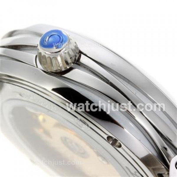 Best 1:1 Omega Ladymatic Replica Watches With White Dials For Women