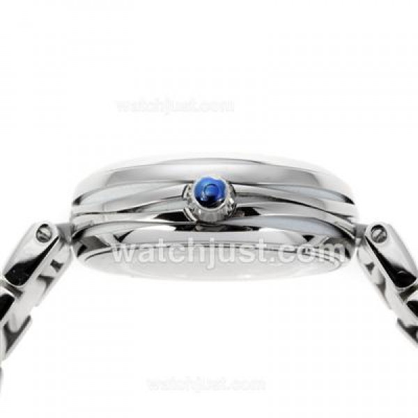 Best 1:1 Omega Ladymatic Replica Watches With White Dials For Women