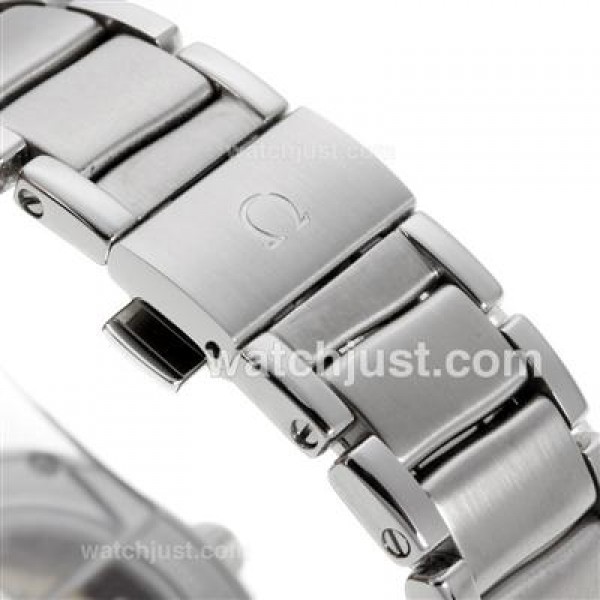Best Quality Omega Ladymatic Replica Watches With Black Dials For Women