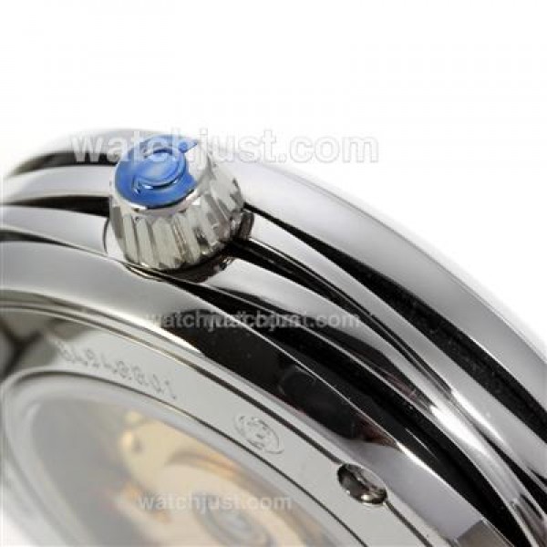 Best Quality Omega Ladymatic Replica Watches With Black Dials For Women