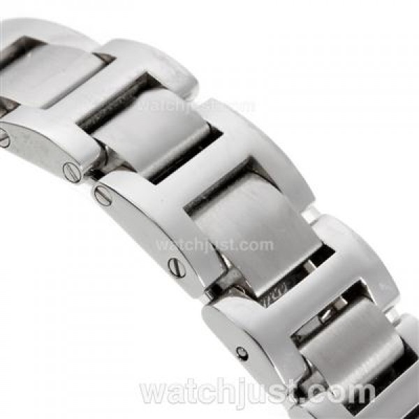 Cartier Ballon bleu de Cartier Swiss ETA Movement Diamond Bezel with MOP Dial S/S-Lady Size