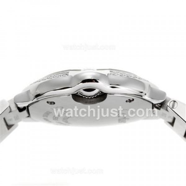 Cartier Ballon bleu de Cartier Swiss ETA Movement Diamond Bezel with MOP Dial S/S-Lady Size