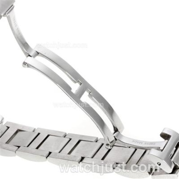 Cartier Ballon bleu de Cartier Swiss ETA Movement Diamond Bezel with White Dial S/S-Lady Size