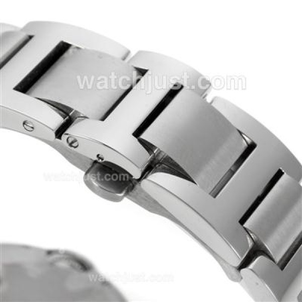 Cartier Ballon bleu de Cartier Swiss ETA 2824 Movement Roman Markers with White Dial-Sapphire Glass S/S