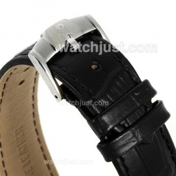 Piaget Altiplano Automatic Stick Markers with Black Dial-Leather Strap