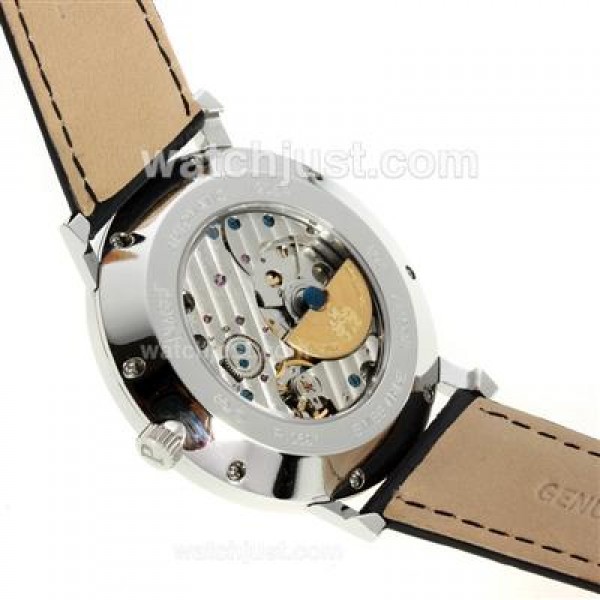 Piaget Altiplano Automatic Stick Markers with Black Dial-Leather Strap