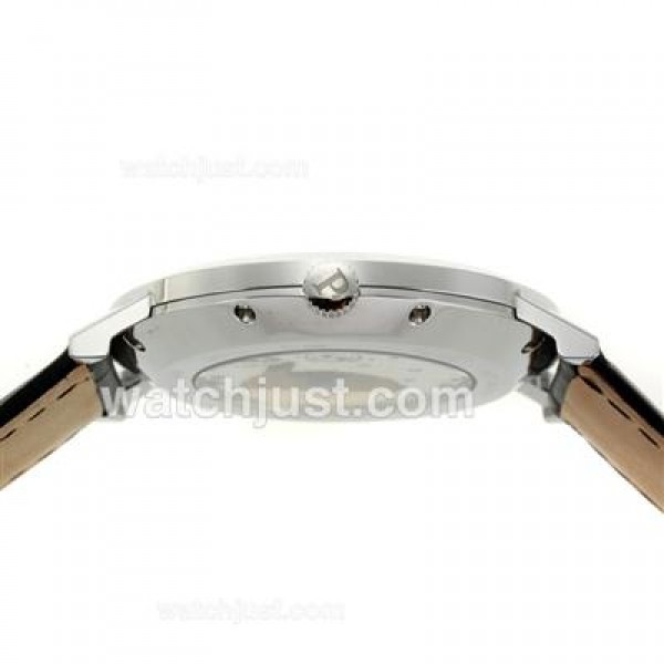 Piaget Altiplano Automatic Stick Markers with Black Dial-Leather Strap