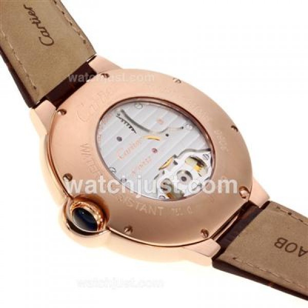 AAA Quality Cartier Calibre de Cartier Replica Watches With White Dials For Sale