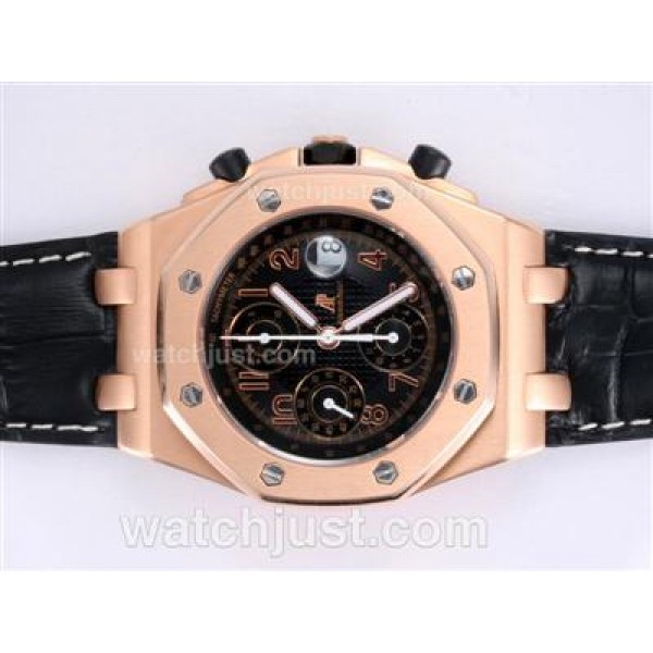 Audemars Piguet Royal Oak Limited Edition Swiss Valjoux 7750 Movement -Rose Gold