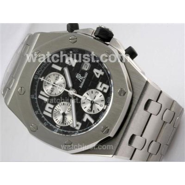 Audemars Piguet Royal Oak Chronograph Swiss Valjoux 7750 Movement with Black Dial