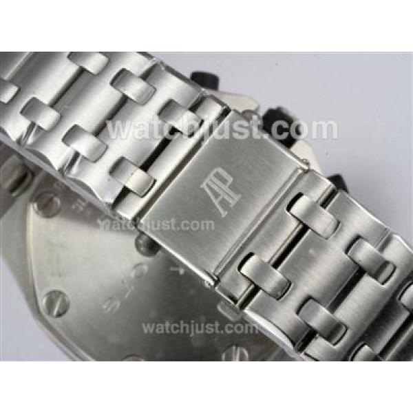Audemars Piguet Royal Oak Chronograph Swiss Valjoux 7750 Movement with Black Dial