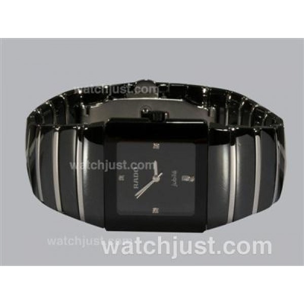 Rado Sintra Super Superjubile Swiss ETA Movement Authentic Ceramic with Black Dial