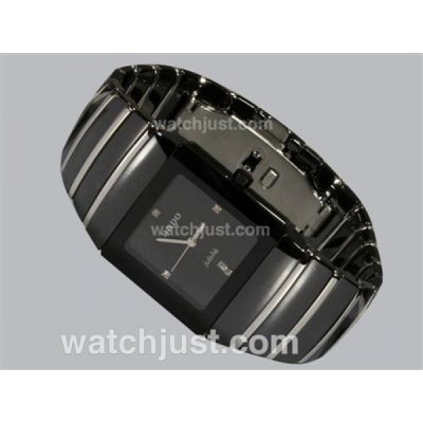 Rado Sintra Super Superjubile Swiss ETA Movement Authentic Ceramic with Black Dial