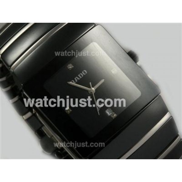 Rado Sintra Super Superjubile Swiss ETA Movement Authentic Ceramic with Black Dial