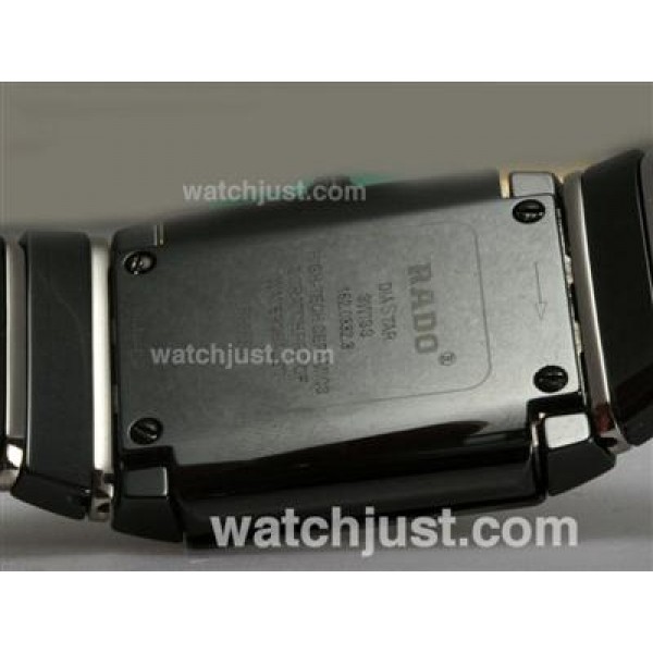 Rado Sintra Super Superjubile Swiss ETA Movement Authentic Ceramic with Black Dial