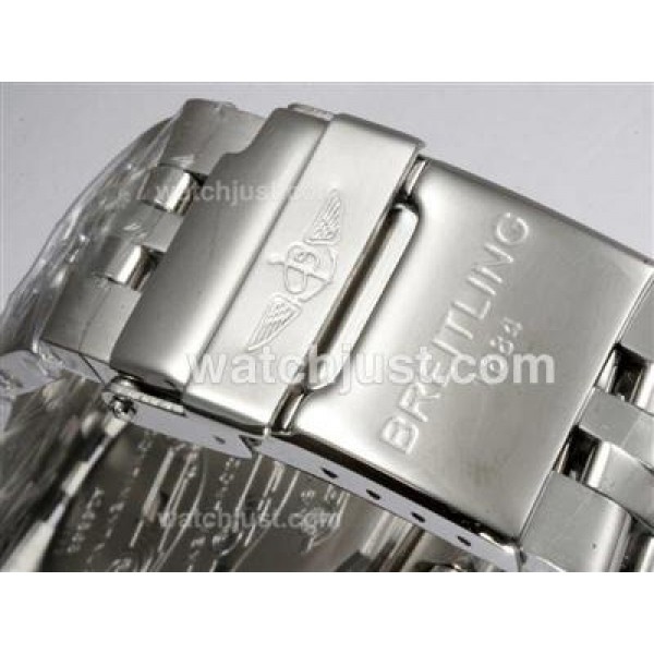 Breitling for Bentley Motors T Chronograph Swiss Valjoux 7750 Movement with White Dial New Version