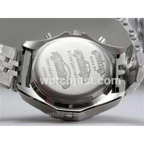 Breitling for Bentley Motors T Chronograph Swiss Valjoux 7750 Movement with White Dial New Version