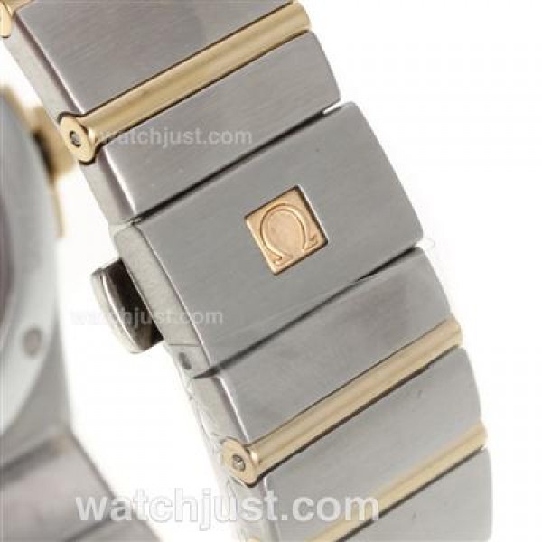 UK AAA Quality Omega Constellation Replica Watches With Golden Dials For Sale
