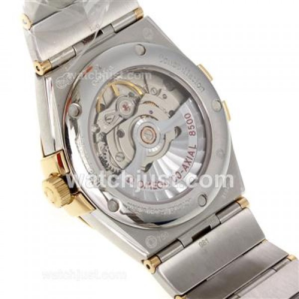 UK AAA Quality Omega Constellation Replica Watches With Golden Dials For Sale