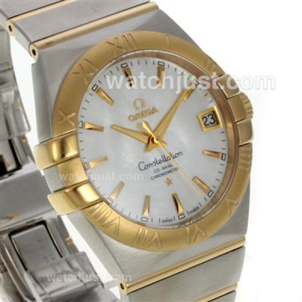 UK Best 1:1 Fake Omega Constellation With White Dials For Men