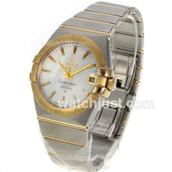 UK Best 1:1 Fake Omega Constellation With White Dials For Men