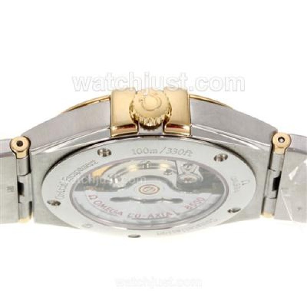 UK AAA Quality Omega Constellation Replica Watches With White Dials For Sale