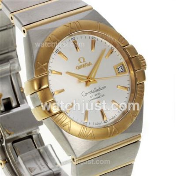 UK AAA Quality Omega Constellation Replica Watches With White Dials For Sale