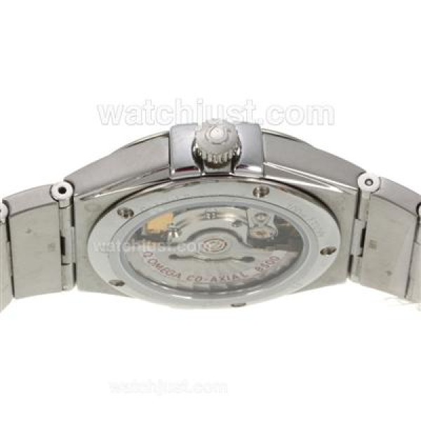 Swiss Made Omega Constellation Replica Watches With White Dials For Sale