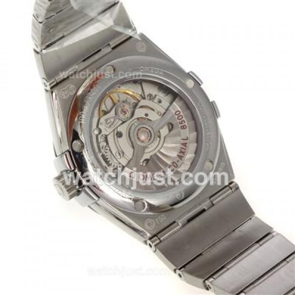 Best 1:1 Omega Constellation Fake Watches With Brown Dials For Men