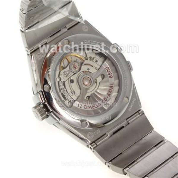 UK Swiss Movement Omega Constellation Replica Watches With Brown Dials For Women