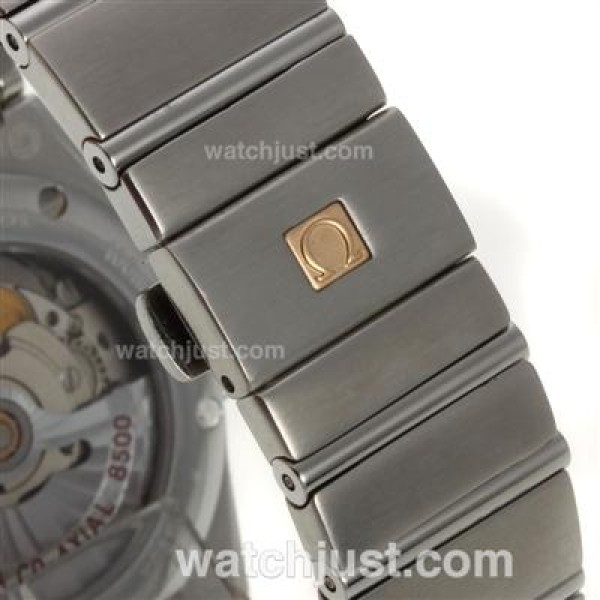 UK AAA Quality Omega Constellation Fake Watches With Brown Dials For Sale