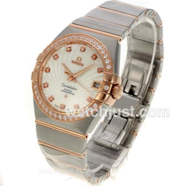Best 1:1 Omega Constellation Replica Watches With White Dials Online