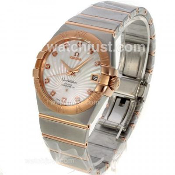 UK Best 1:1 Replica Omega Constellation With White Dials For Men