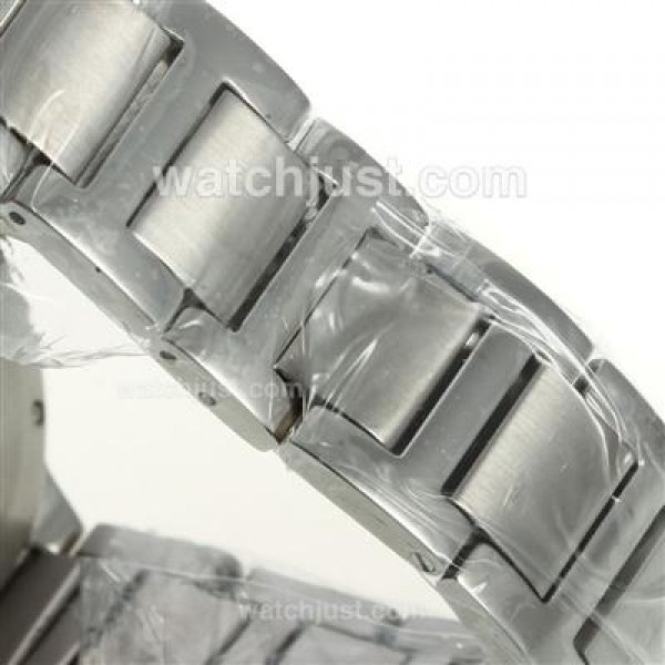 Cartier Ballon bleu de Cartier White Dial with Sapphire Glass S/S-Medium Size