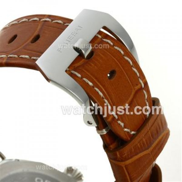 Panerai Radiomir Black Seal Automatic with Black Dial-Leather Strap