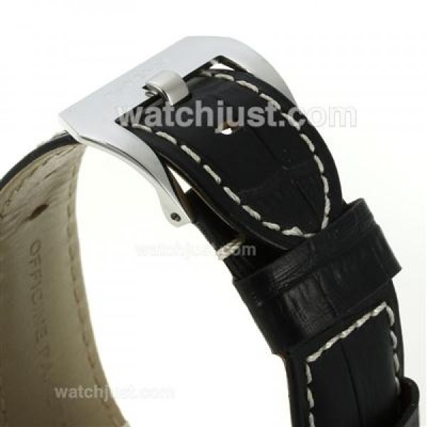 Panerai Radiomir Automatic with Black Dial-Leather Strap