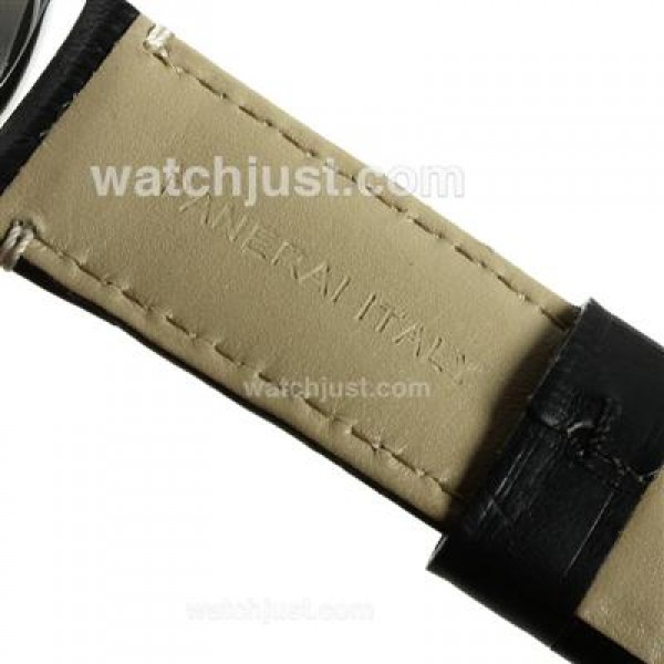 Panerai Radiomir Automatic with Black Dial-Leather Strap