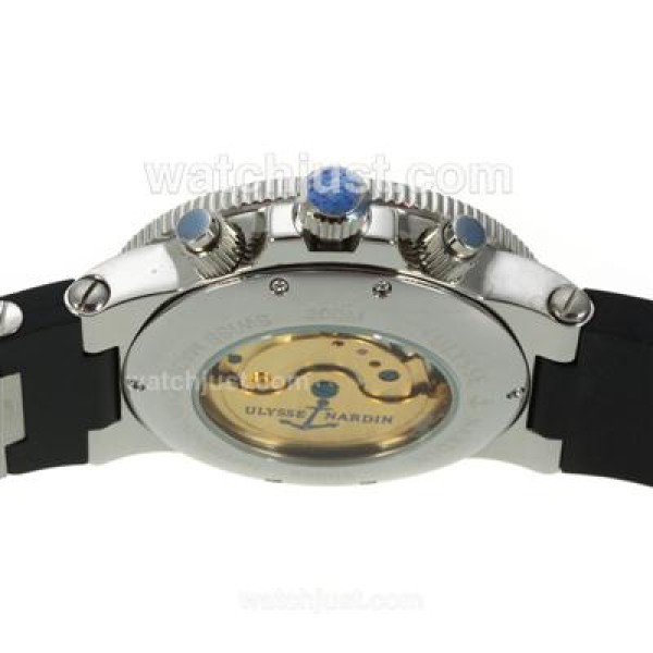 Ulysse Nardin Maxi Marine Automatic with White Dial-18K Plated Gold Movement