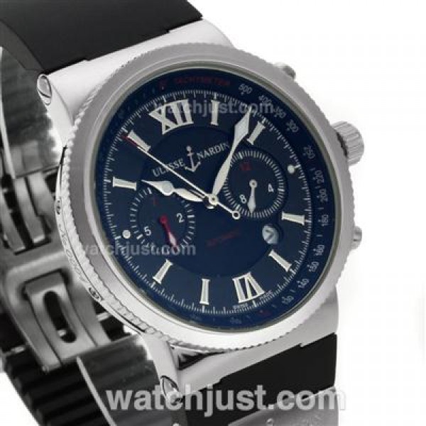 Ulysse Nardin Maxi Marine Automatic with Black Dial-18K Plated Gold Movement