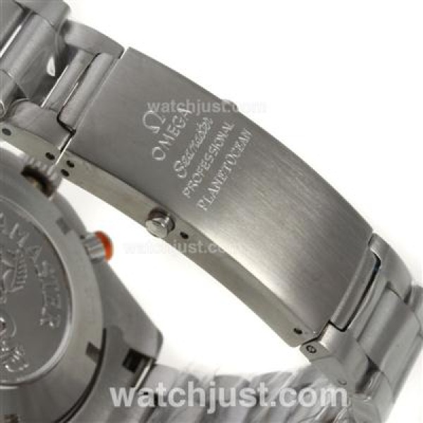 Omega Seamaster Planet Ocean Working Chronograph Orange Bezel with Black Dial S/S