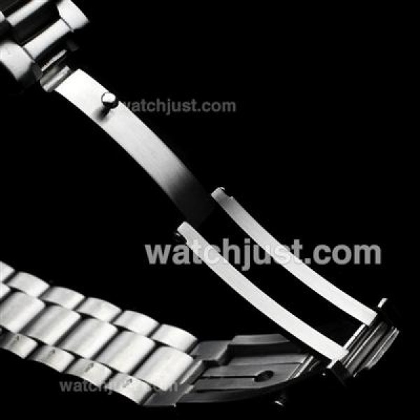Omega Seamaster Planet Ocean Automatic Orange Bezel with Black Dial S/S(Gift Box and Leather Strap Included)