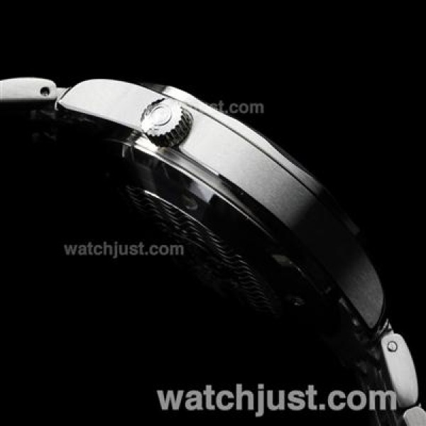 Omega Seamaster Automatic with Black Dial S/S(Gift Box & Extra Leather Strap Included)