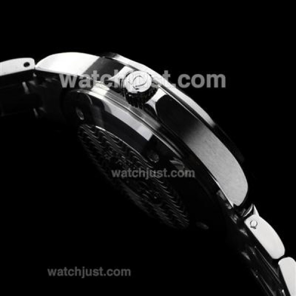 Omega Seamaster Automatic with Black Dial S/S(Gift Box & Extra Leather Strap Included)