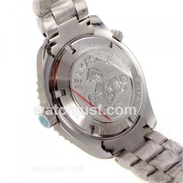 Omega Seamaster Automatic with Black Bezel and Dial S/S-Medium Size