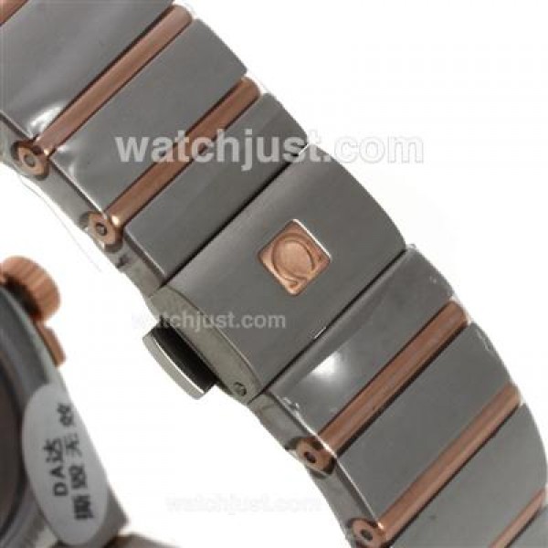 UK High End Omega Constellation Replica Watches With White Dials For Men